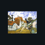 Street in Auvers-sur-Oise by Vincent van Gogh      Canvas Print<br><div class="desc">A beautiful print of "Street in Auvers-sur-Oise" painted in 1890 by Vincent van Gogh (1853-1890).</div>