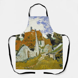 Street in Auvers-sur-Oise Vincent  van Gogh      Apron