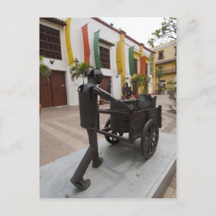 Street in Cartagena, Colombia Postcard