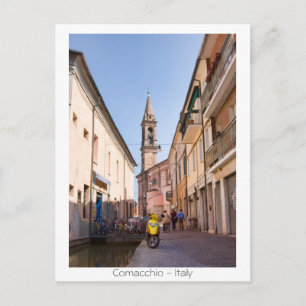 Street in Comacchio Postcard