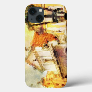 Street in old part of prague iPhone 13 case