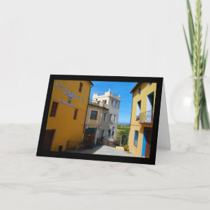 Street in Riba-roja de Túria, Valencian Town Card
