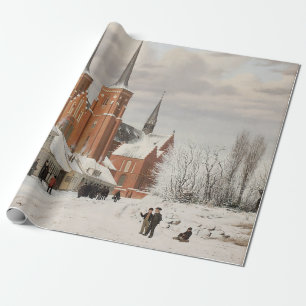 Street in Roskilde 1836 Wrapping Paper