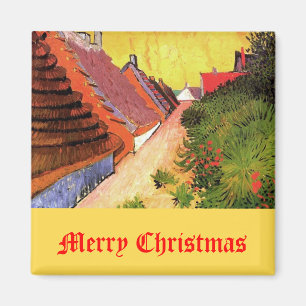 Street in Saintes-Maries by Vincent van Gogh Magnet