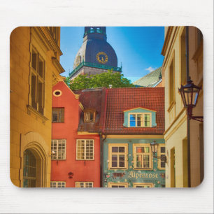 Street in the Old Town Estonia Mouse Pad