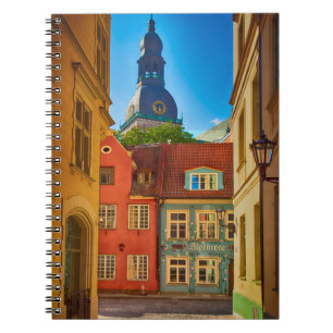 Street in the Old Town   Estonia Notebook