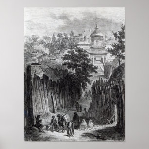 Street in Urga Poster