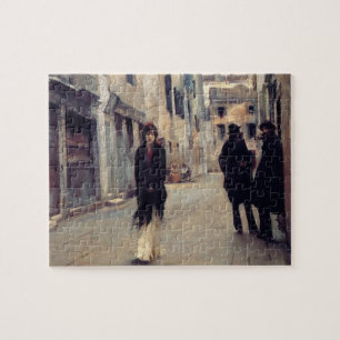 Street in Venice (Elegant Woman) (Singer Sargent) Jigsaw Puzzle