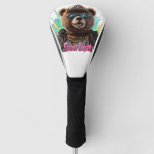 Street Legend Bear - Cool Graphic Design Golf Head Cover