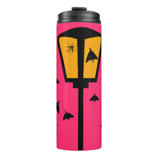 Street Light and Moths Thermal Tumbler