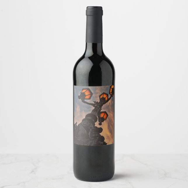 street light  wine label (Front)