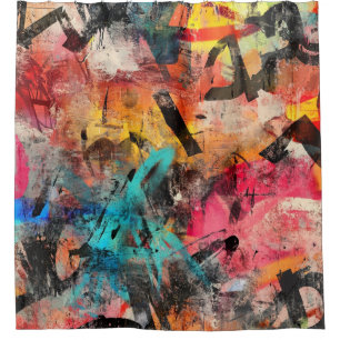 Street Mural with Layered Drips & Urban Color (7)