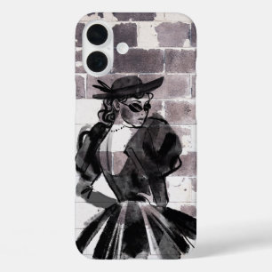 Street Muse – Fashion on the Wall iPhone 16 Plus Case
