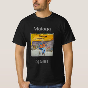 Street Musician, Malaga, Spain T-Shirt