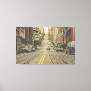 Street of San Francisco Canvas Print