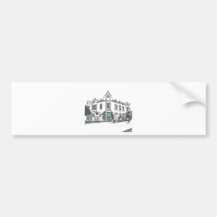 street of the old town bumper sticker