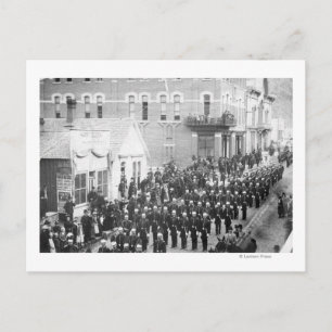 Street Parade in Deadwood, SD Photograph Postcard