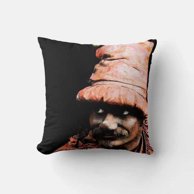 Street Performance 2 tpcnm Throw Pillow (Front)