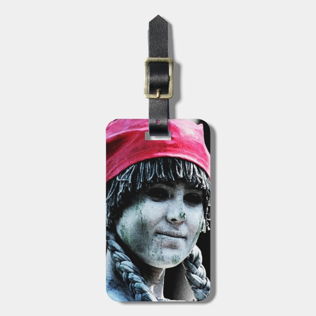 Street Performance 4 cd ltcna Luggage Tag (Front Vertical)