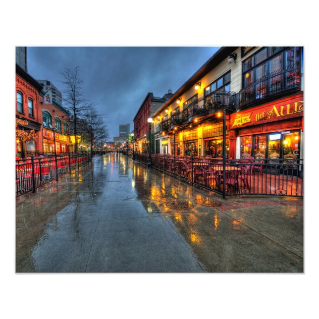 Street Reflections Photo Print (Front)