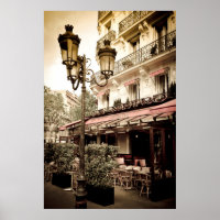 Street restaurant, Paris, France