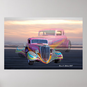 Street rod poster