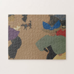 Street Scene in Paris Jigsaw Puzzle