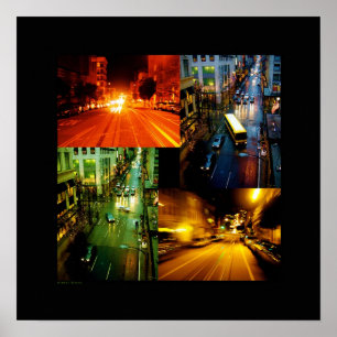 Street-Scene Poster