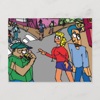 Street Seen Postcard