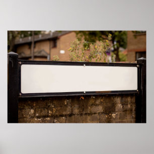 Street Sign for Personalized Names