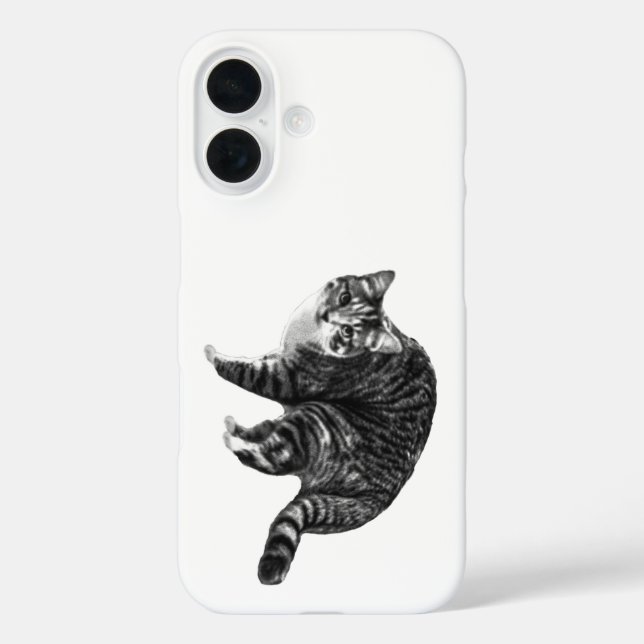 Street-Star Tabby Glance Case-Mate iPhone Case (Back)