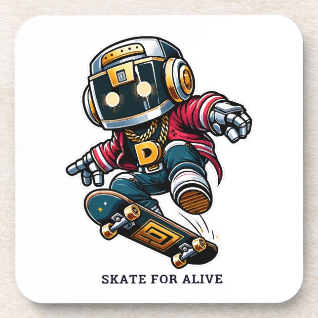 Street Style Skate Series Coaster (Front)