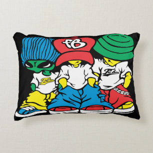 Street Style Squad” Accent Pillow