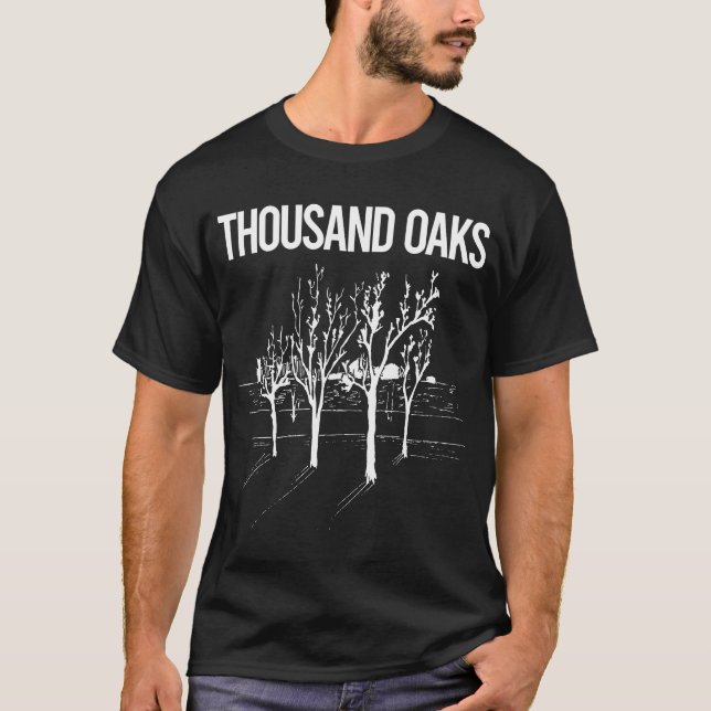 Street Trees Thousand Oaks T-Shirt (Front)