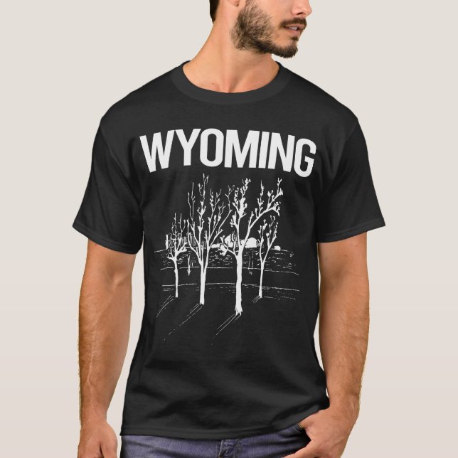Street Trees Wyoming T-Shirt (Front)