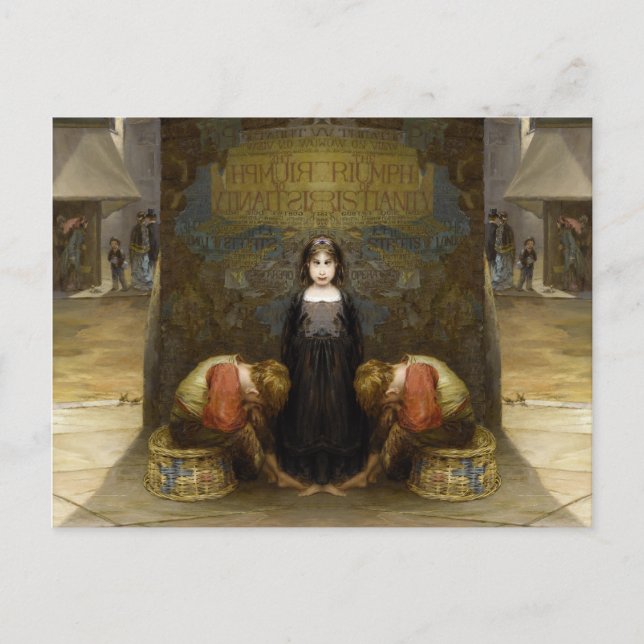 Street Urchins Postcard (Front)