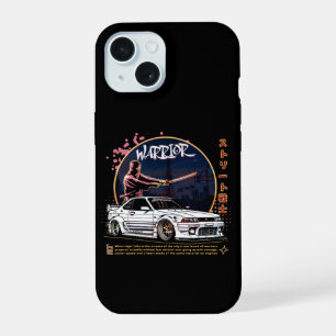 Street Warrior Samurai - Skyline Driver iPhone 15 Case