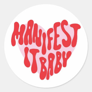 Street Wear Classic Round Sticker