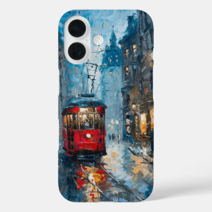 Streetcar in Motion iPhone 16 Case