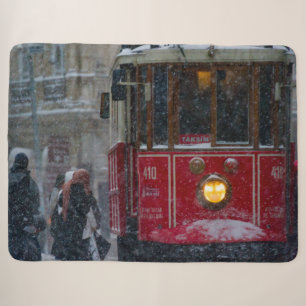 STREETCAR in the SNOW Sherpa Blanket