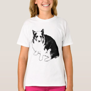 Streetlight Corgi Mark T-Shirt
