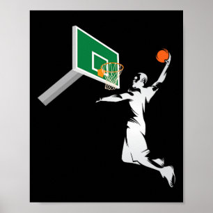 Streetll Sketll Dunk Dark Sports Player Fan Gift  Poster
