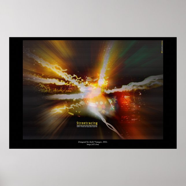 StreetRacin' Poster (Front)