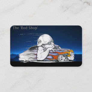 Streetrod Cartoon Cartes de visite automobiles