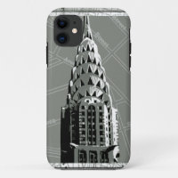 Streets of New York with Empire State Building