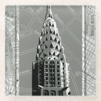 Streets of New York with Empire State Building