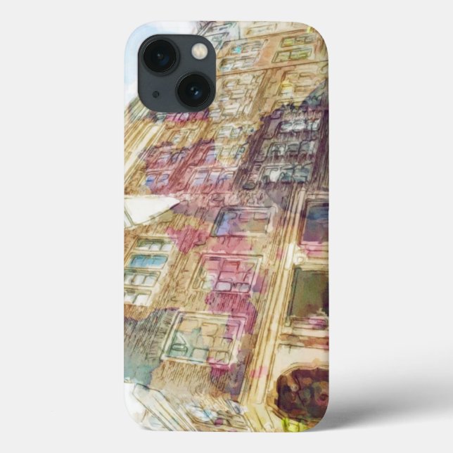 Streets of Old Amsterdam Case-Mate iPhone Case (Back)