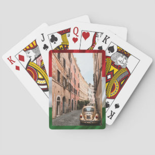 Streets of Rome - Italian pride  Playing Cards