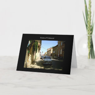 Streets of Uzhhorod Card