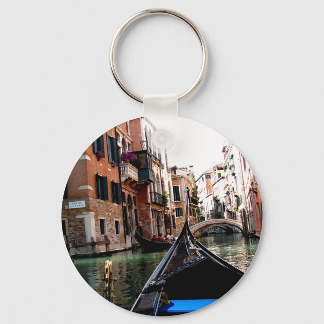 Streets of Venice Keychain (Front)
